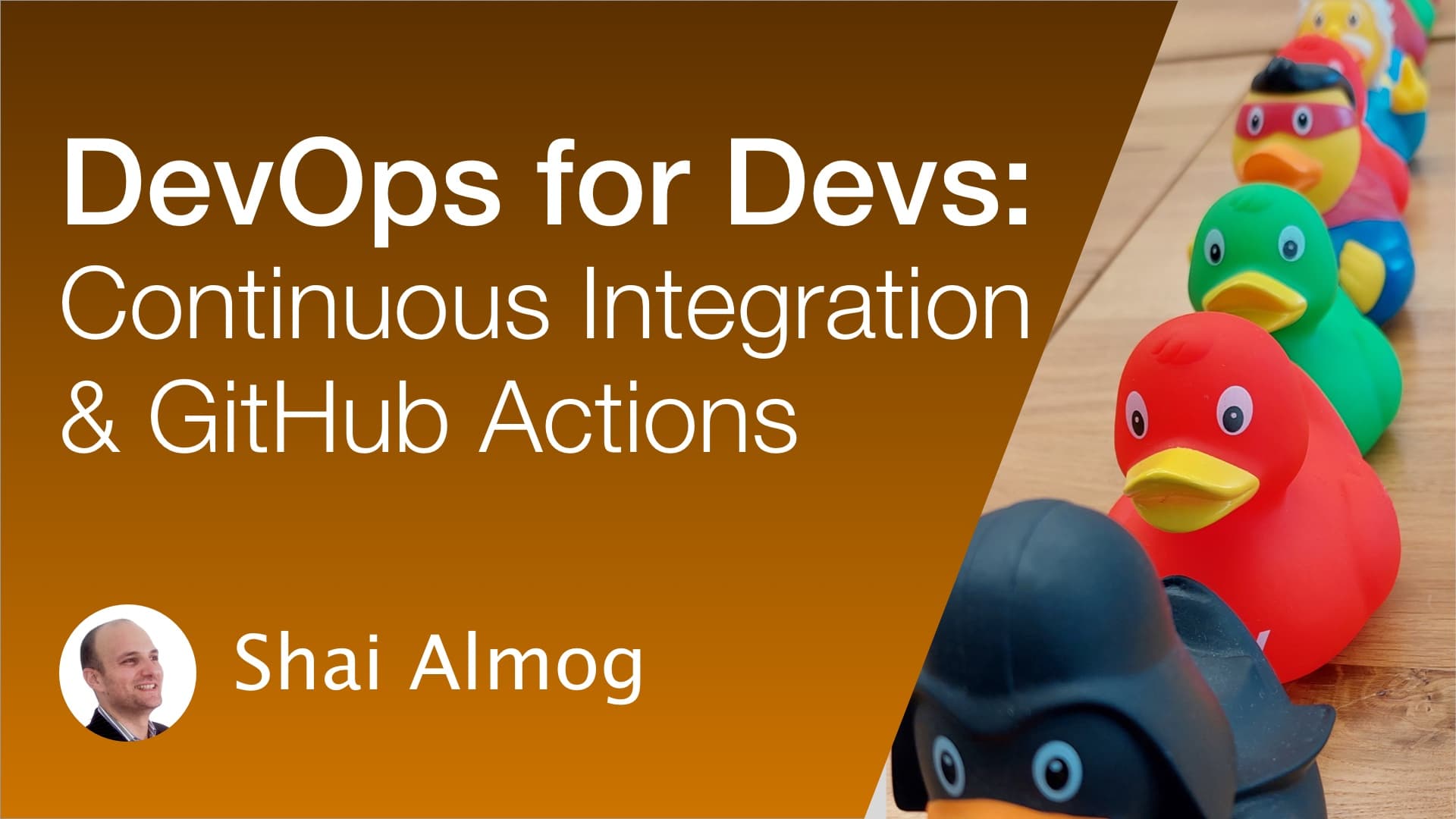 DevOps For Developers: Continuous Integration, GitHub Actions & Sonar Cloud