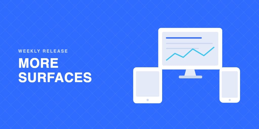 More Surfaces, Same Deal: Cars, Sensors, Commerce, Video And Builds